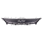 GRILLE UPPER MATTE BLACK W/CHROME MOULDING W/O RS PKG — photo 2