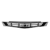 GRILLE UPPER PTD BLACK W/LOWER CHROME MOULDING/RS PKG W/O CENTER CHROME BAR