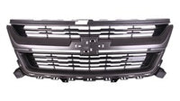GRILLE MATTE BLACK W/GRAY FRAME Z-71 MODEL W/O CENTENNIAL EDITION