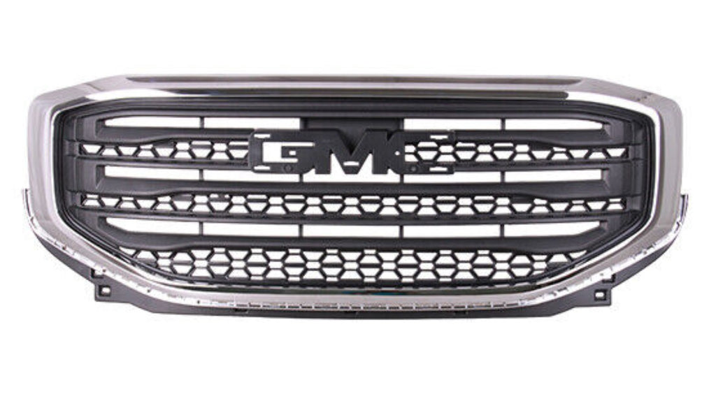 GRILLE FR CHROME FRAME W/ALL BLACK CENTER W/O EMBLEM