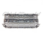GRILLE MATTE DARK GRAY W/CHROME MOULDING — photo 4