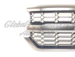 GRILLE MATTE DARK GRAY W/CHROME MOULDING — photo 5