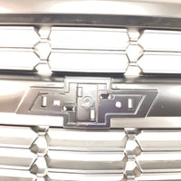 GRILLE MATTE DARK GRAY W/CHROME MOULDING
