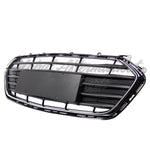 GRILLE UPPER BLACK W/CHROME BAR MEXICO BUILT — photo 1