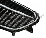 GRILLE BLACK W/CHROME INNER/OUTER MOULDING INCLUDES UPPER MOUNT PANEL — photo 3