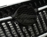 GRILLE BLACK W/CHROME INNER/OUTER MOULDING INCLUDES UPPER MOUNT PANEL — photo 5