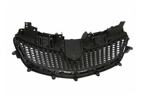 GRILLE BLACK W/CHROME INNER/OUTER MOULDING INCLUDES UPPER MOUNT PANEL