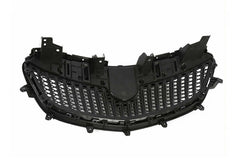 GRILLE BLACK W/CHROME INNER/OUTER MOULDING INCLUDES UPPER MOUNT PANEL