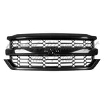 GRILLE FR PTM CENTER MOLDING W/BLACK CHAINLINK EXCLUDE LTZ/HIGH COUNTRY — photo 1