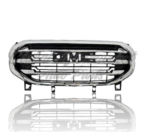 GRILLE CHROME BARS W/CHROME FRAME/MOULDING SLT MODEL