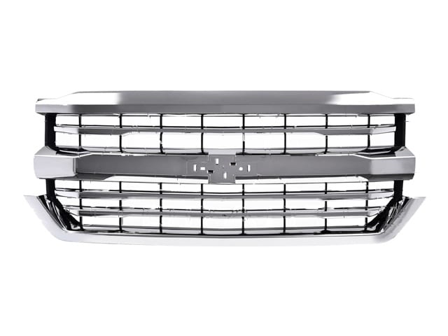 GRILLE MATTE BLACK W/CHROME MOULDING HIGH-COUNTRY MODEL