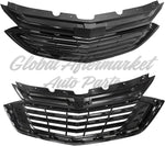 GRILLE MATTE BLACK W/CHROME FRAME L/LS/LT W/O SPORT PKG — photo 2