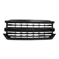 GRILLE FR PTM W/BLACK SLOTTED BACKGROUND/3 BLACK BARS