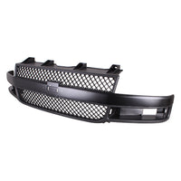 GRILLE FR BLACK/MATTE DARK GRAY MESH STYLE / COMPOSITE HEAD LAMP W/O EMBLEM