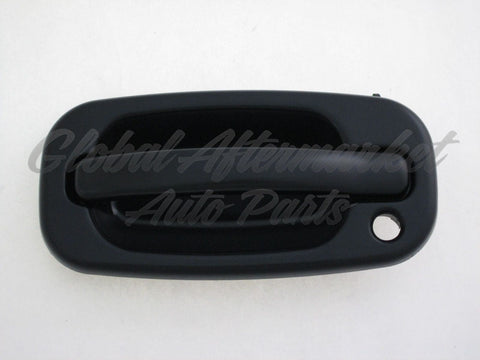 DOOR HANDLE FR LH OUTER BLACK (W/KEY HO)