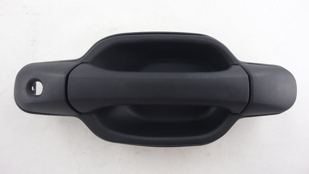 DOOR HANDLE FR LH OUTER BLACK W/KEY HOLE
