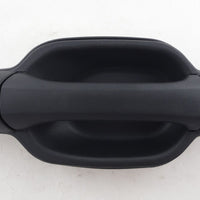 DOOR HANDLE FR LH OUTER BLACK W/KEY HOLE