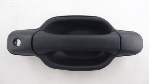 DOOR HANDLE FR LH OUTER BLACK W/KEY HOLE