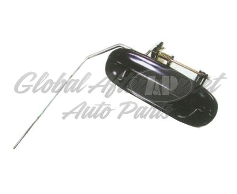DOOR HANDLE FR LH OUTER BLACK