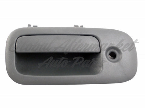 DOOR HANDLE FR LH OUTER TEXTURED W/KEY HOLE