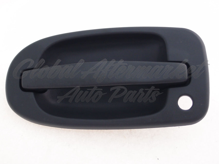 DOOR HANDLE FR LH OUTER BLACK (W/KEY HOLE)