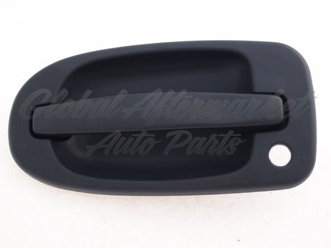 DOOR HANDLE FR LH OUTER BLACK (W/KEY HOLE)