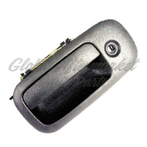 DOOR HANDLE FR LH OUTER BLACK (W/KEY HOLE)
