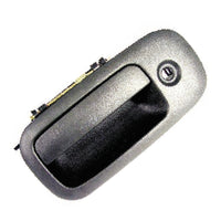 DOOR HANDLE FR LH OUTER BLACK (W/KEY HOLE)