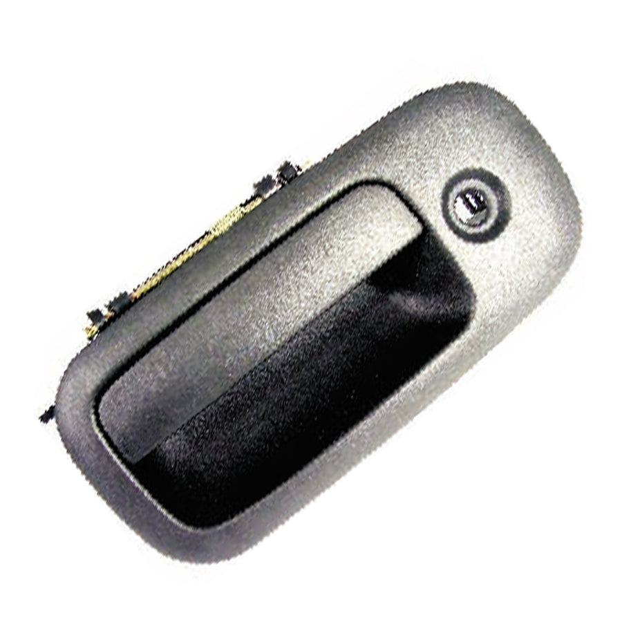 DOOR HANDLE FR LH OUTER BLACK (W/KEY HOLE)