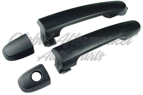 DOOR HANDLE FR LH/RH OUTER BLACK (W/KEY HO)
