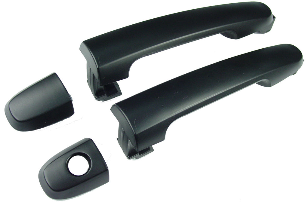 DOOR HANDLE FR LH/RH OUTER BLACK (W/KEY HO)