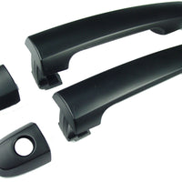 DOOR HANDLE FR LH/RH OUTER BLACK (W/KEY HO)