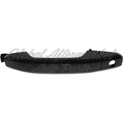 DOOR HANDLE FR LH OUTER W/KEY HOLE W/COVER TEXTURE BLACK
