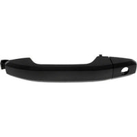 DOOR HANDLE FR LH OUTER W/KEY HOLE W/COVER TEXTURE BLACK