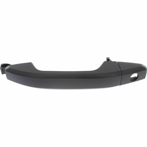 DOOR HANDLE FR LH OUTER W/KEY HOLE W/COVER PRIMED BLACK