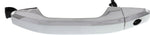 DOOR HANDLE FR LH OUTER W/KEY HOLE W/COVER CHROME — photo 1