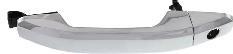 DOOR HANDLE FR LH OUTER W/KEY HOLE W/COVER CHROME