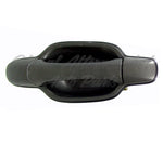 DOOR HANDLE FR RH OUTER BLACK W/KEY HOLE — photo 1