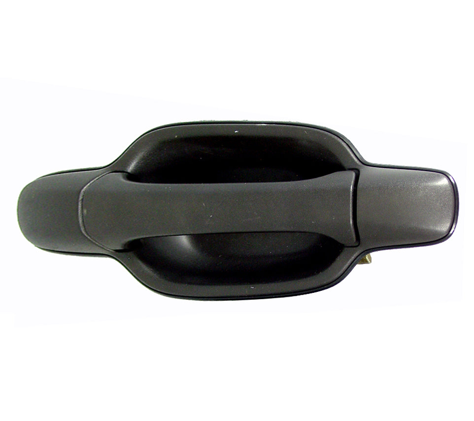 DOOR HANDLE FR RH OUTER BLACK W/KEY HOLE