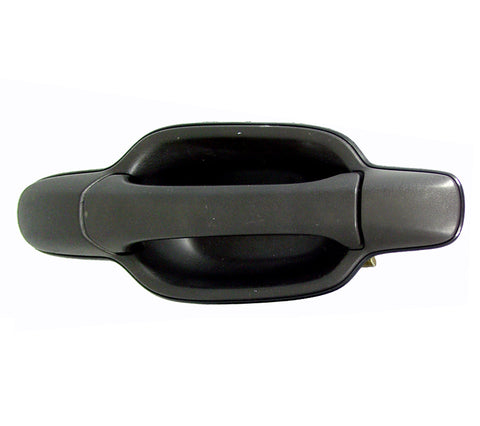 DOOR HANDLE FR RH OUTER BLACK W/KEY HOLE