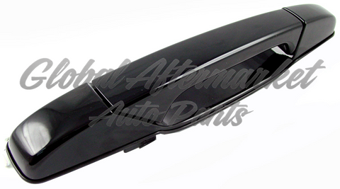 DOOR HANDLE FR RH OUTER BLACK (W/KEY HO)