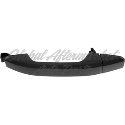 DOOR HANDLE FR RH OUTER W/KEY HOLE W/COVER TEXTURE BLACK