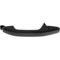 DOOR HANDLE FR RH OUTER W/KEY HOLE W/COVER TEXTURE BLACK