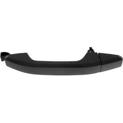DOOR HANDLE FR RH OUTER W/KEY HOLE W/COVER TEXTURE BLACK