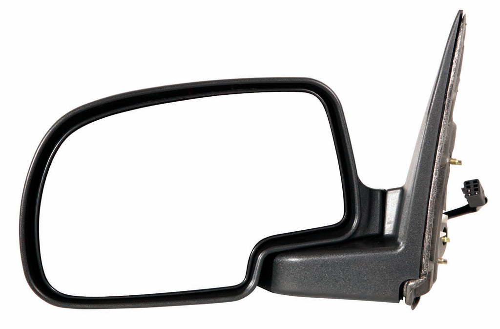 DOOR MIRROR LH POWER CHROME STANDARD STYLE MANUAL FOLDING