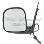 DOOR MIRROR LH POWER HTD TEXTURED FLAT GLASS — photo 2