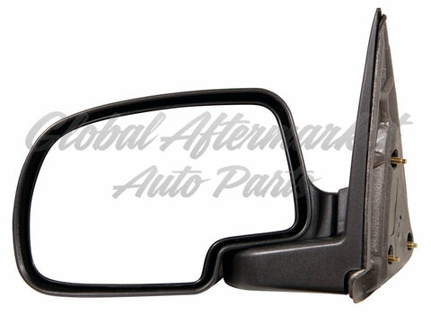 DOOR MIRROR LH MANUAL TEXTURED BLACK