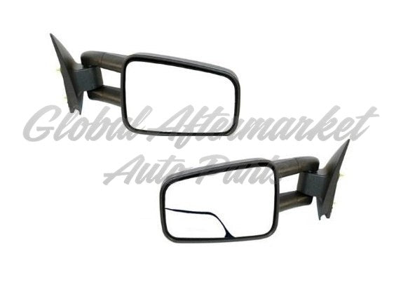 DOOR MIRROR LH MANUAL TOW TYPE W/BLIND SPOT TEXTURED