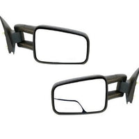 DOOR MIRROR LH MANUAL TOW TYPE W/BLIND SPOT TEXTURED
