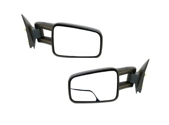 DOOR MIRROR LH MANUAL TOW TYPE W/BLIND SPOT TEXTURED